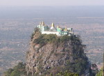 Chùm ảnh: Ngôi đền trên miệng núi lửa